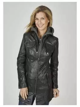 Кожаная куртка 7eleven, черный