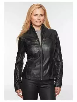 Кожаная куртка 7eleven, черный