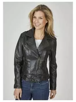 Кожаная куртка 7eleven, черный