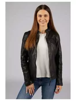 Кожаная куртка 7eleven, черный