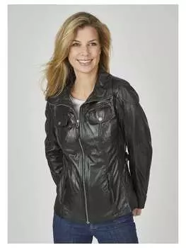 Кожаная куртка 7eleven, черный