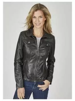 Кожаная куртка 7eleven, черный