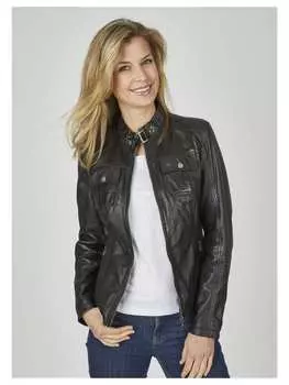 Кожаная куртка 7eleven, черный