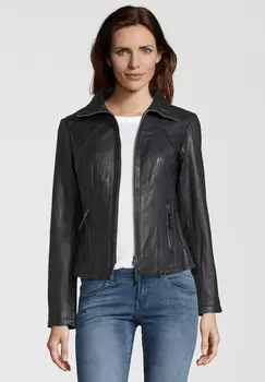 Кожаная куртка 7eleven, черный