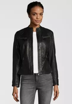 Кожаная куртка 7eleven, черный