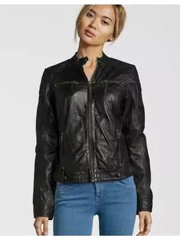 Кожаная куртка 7eleven, черный