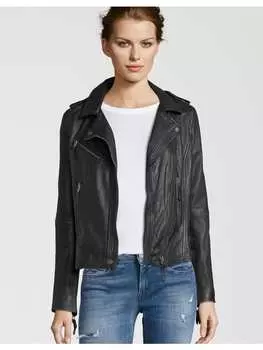 Кожаная куртка 7eleven, черный