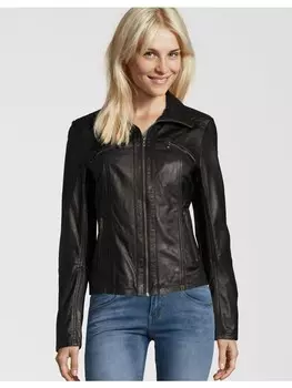 Кожаная куртка 7eleven CONNIE, черный