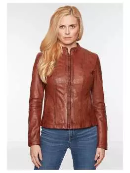 Кожаная куртка 7eleven, цвет tabak
