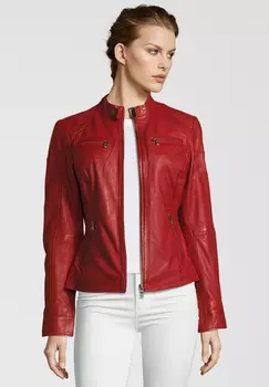 Кожаная куртка 7eleven DAGGI, красный