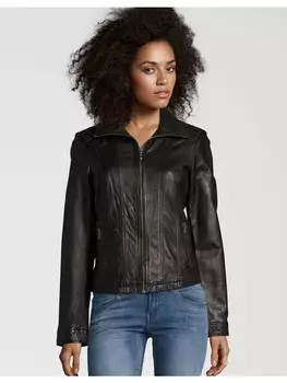 Кожаная куртка 7eleven DORIE, черный