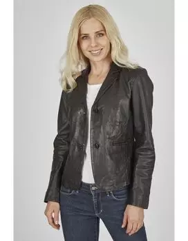 Кожаная куртка 7eleven Faye, черный