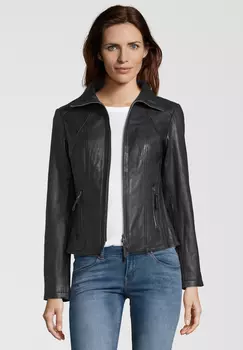 Кожаная куртка 7eleven GRACE, черный