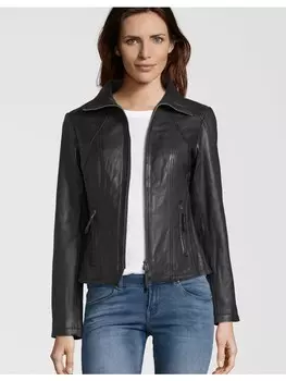 Кожаная куртка 7eleven GRACE, черный