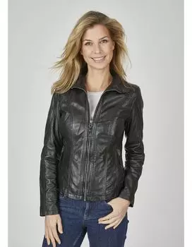 Кожаная куртка 7eleven Gunea, черный