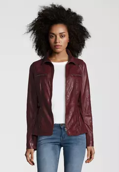 Кожаная куртка 7eleven KIMMY, цвет BORDO