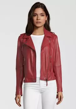 Кожаная куртка 7eleven, красный