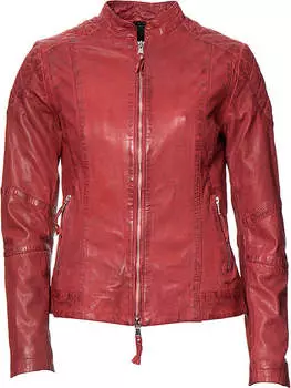 Кожаная куртка 7eleven, красный