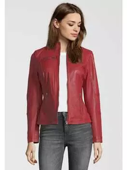 Кожаная куртка 7eleven, красный