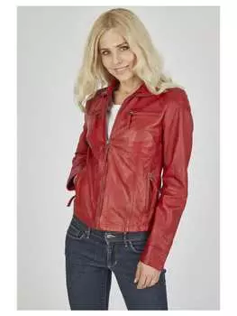 Кожаная куртка 7eleven, красный