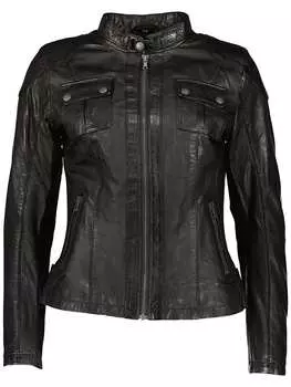 Кожаная куртка 7eleven Lederjacke Natia, черный