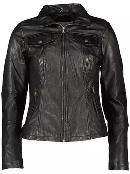 Кожаная куртка 7eleven Lederjacke Peru, черный