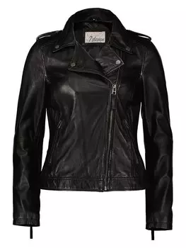 Кожаная куртка 7eleven Lederjacke Vana, черный