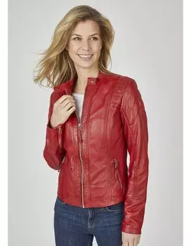 Кожаная куртка 7eleven Linny, красный