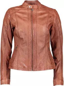 Кожаная куртка 7eleven Lizza, коньячный