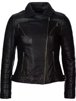 Кожаная куртка 7eleven Loki, черный