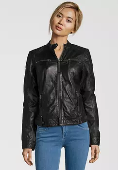 Кожаная куртка 7eleven MARIAN, черный