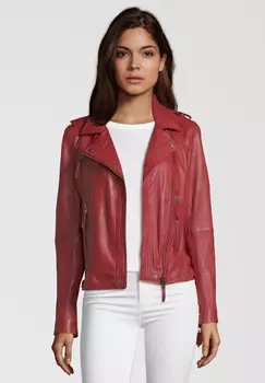 Кожаная куртка 7eleven MICHI, красный
