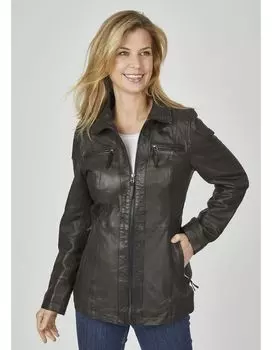 Кожаная куртка 7eleven Olivia, черный