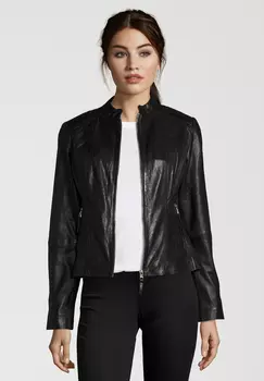 Кожаная куртка 7eleven PAULINA, черный
