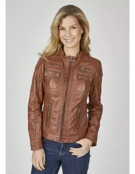 Кожаная куртка 7eleven Performance, коньячный