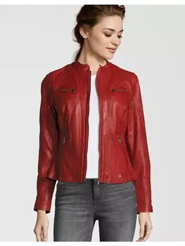 Кожаная куртка 7eleven RUBY, красный