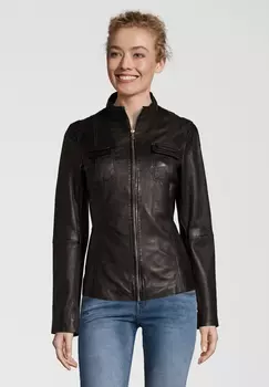 Кожаная куртка 7eleven SALOME, черный