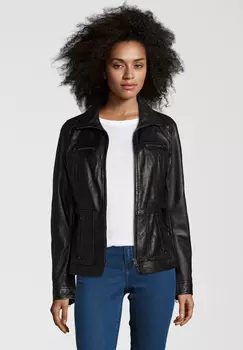 Кожаная куртка 7eleven SISSY, черный