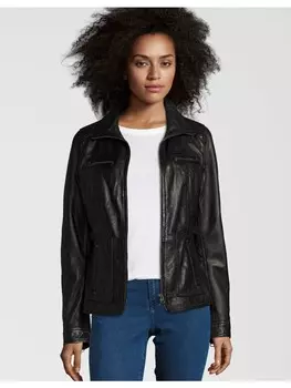 Кожаная куртка 7eleven SISSY, черный
