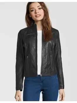 Кожаная куртка 7eleven SUSAN, черный