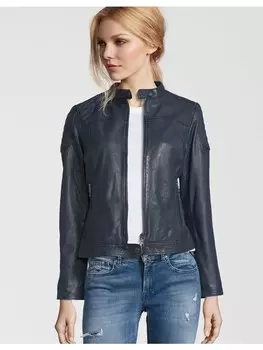 Кожаная куртка 7eleven TALLY, синий