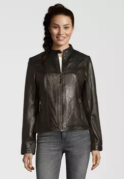 Кожаная куртка 7eleven URSEL, черный