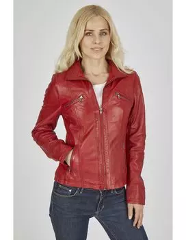 Кожаная куртка 7eleven Vinca, красный
