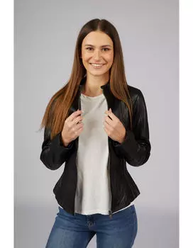 Кожаная куртка 7eleven Vivian, черный