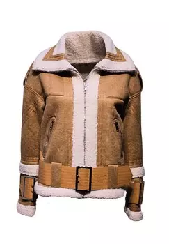 Кожаная куртка ANANY, верблюд