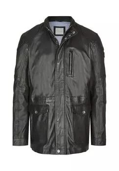 Кожаная куртка Андьямо bugatti, черный