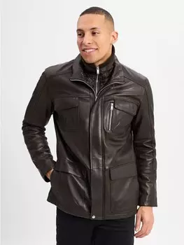Кожаная куртка Andrew James Lederjacke, цвет mocca