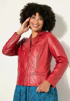 Кожаная куртка Angel of Style, красный