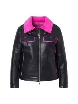 Кожаная куртка Angel of Style Lederjacke, черный