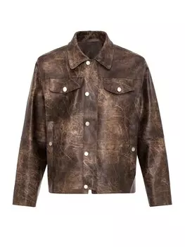 Кожаная куртка Antioch Between-Season Jacket Millicent, коричневый